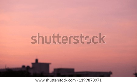 twilight sky and cloud at morning background