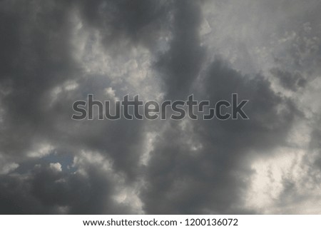 The best background of blue sky as a picture. The most beautiful clouds are like images of heaven. Abstract background is decorated with different types of clouds.