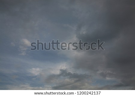 Blue beautiful sky clouds as the best picture. The most abstract sky background image is blue. Different types of clouds.