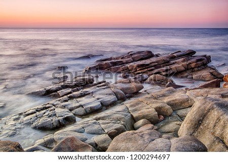 Sunrise at Point Arkwright, Coolum, Queensland
