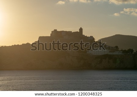 Photography of a Castle at Sunset