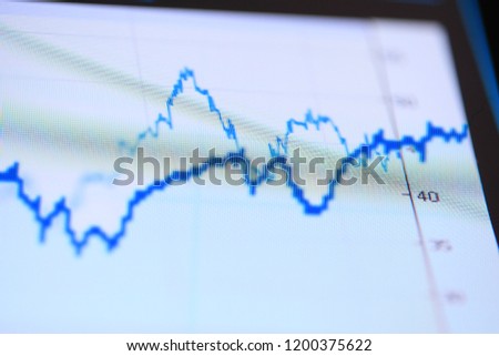 Abstract finance background. Stock market or forex trading graph in graphic concept economic trends business idea.