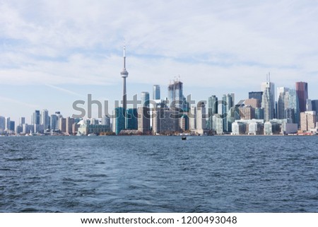 Toronto Skyline From Water