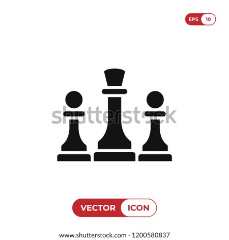 Chess vector icon