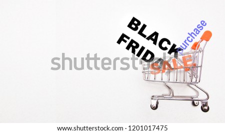 shopping concept discount sale on white background