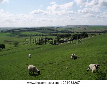 View of Castleton, Hope Valley, Peak District