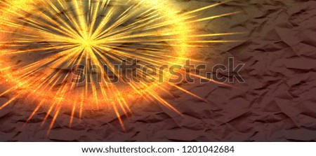 Abstract background with a golden glow to your desktop or cards for any opportunities