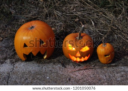 halloween pumpkins decoration