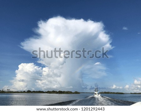 Storm Cloud above Water