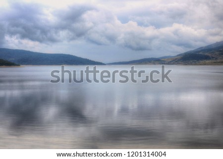 Belmeken dam in Bulgaria, general view