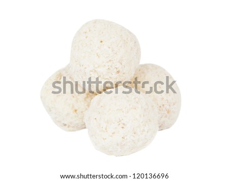 truffle isolated on white background