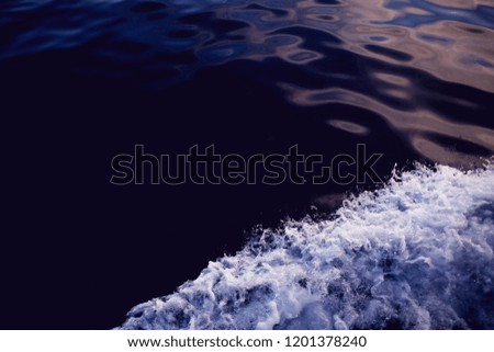 beautiful modern abstract top view photo of water and waves 
