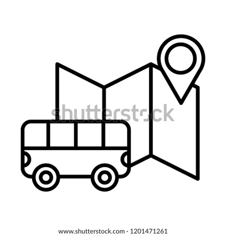 bus transport location map travel vacations