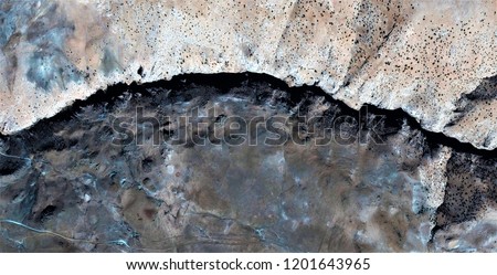 free fall, abstract photography of the deserts of Africa from the air. aerial view of desert landscapes, Genre: Abstract Naturalism, from the abstract to the figurative, contemporary photo art