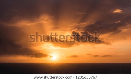 sky sunset sun 