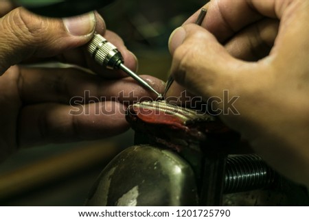 The process of making jewelry