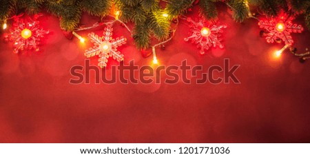 Christmas and New Year holidays background 