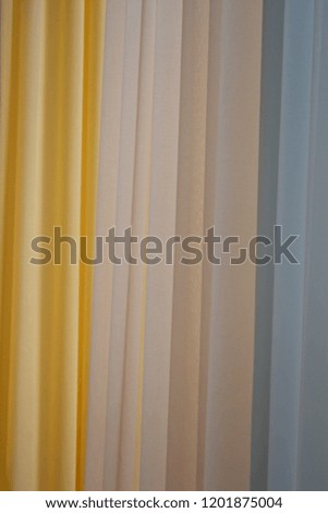 pastel colors curtains
