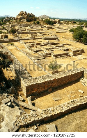 Ruins of Hampi Temple