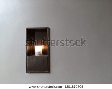 Wall lamp, home decoration