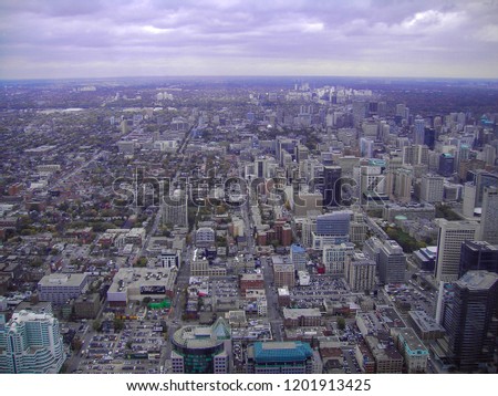 Toronto skyline in 2006