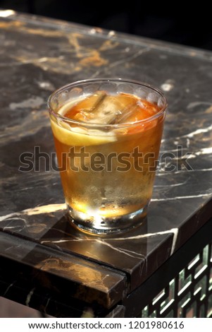Godfather, classic american drink
