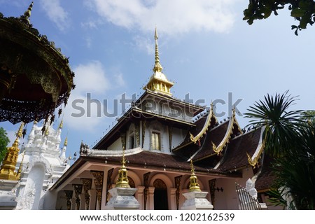 Watphadarabhirom temple in Mae Rim Chiang Mai,Thailand