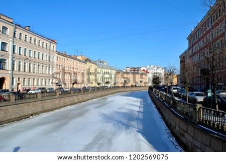 Saint-Petersburg in Russia