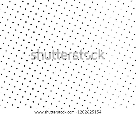 Perforated panel. Abstract futuristic background with halftone effect. scalable vector graphics. Black and white
