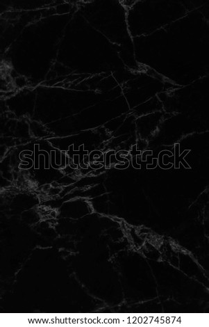 Black marble texture with natural pattern high resolution for wallpaper. background or design art work.