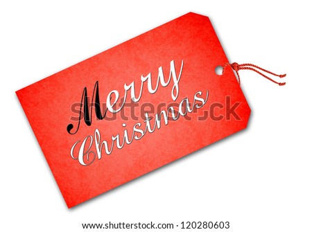 Christmas tag