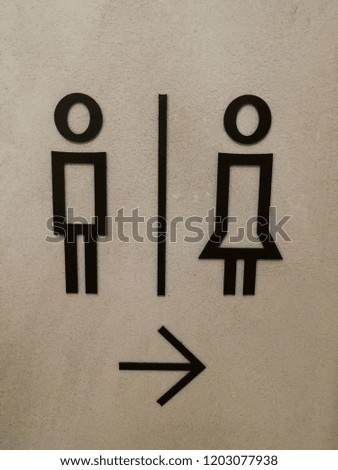 Men and women symbols