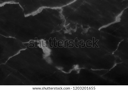 Black marble pattern texture background abstract design