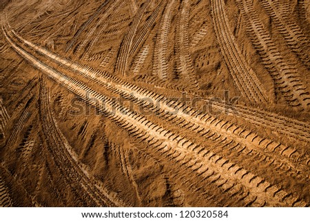 wheel tracks