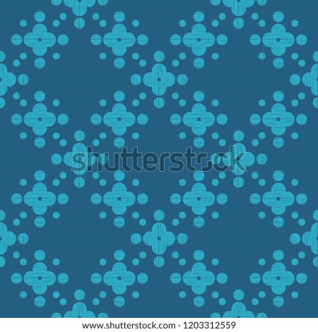 Polka dot seamless pattern. Geometric background. Dots, circles and buttons. Brushwork. Hand hatching. Can be used for wallpaper, textile, invitation card, wrapping, web page background.