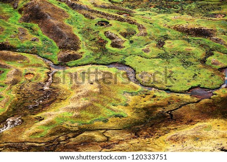 Quebrada Caliente in Cordiliera Huayhuash, Peru, South America