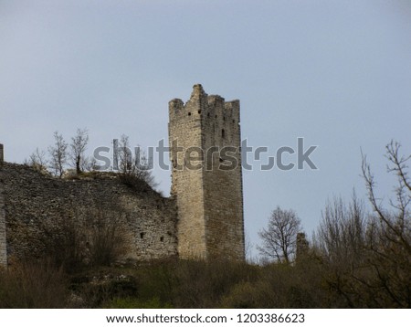 Dvigrad (Due Castelli) is an abandoned medieval town in central Istria, Croatia. The prehistoric settlement remained inhabited until 1714 as the last residents left the town to ruin.