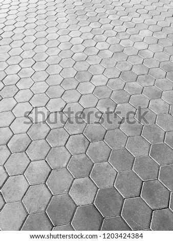 Gray geometric texture of the polygons