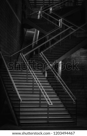 staircase going upwards