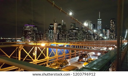 Brooklyn Bridge by Night 