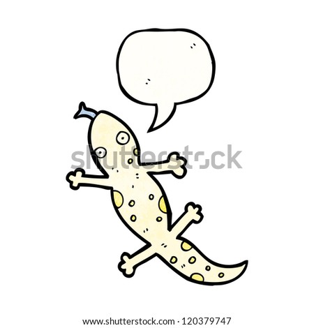 cartoon lizard