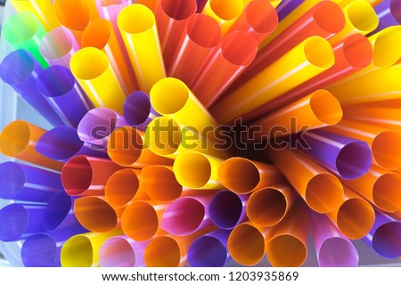 Drinking straws colorful coming together.
background colourful full screen