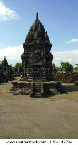 Hindu Buddha Temple In Indonesia