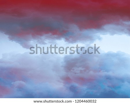 Creative heavenly cloud background. Vintage grunge wallpaper with space for design.