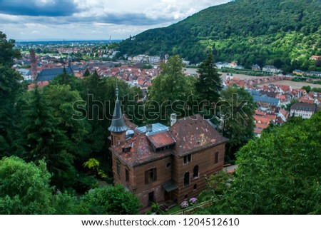Heidelberg, Germany photographed in Heidelberg, Germany. Picture made in 2009.