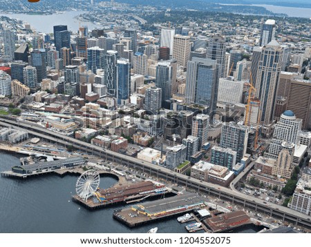 Seattle Skyline from above