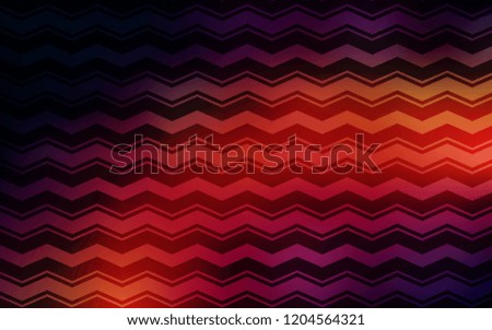 Dark Red vector pattern with sharp lines. Colorful shining illustration with lines on abstract template. Best design for your ad, poster, banner.