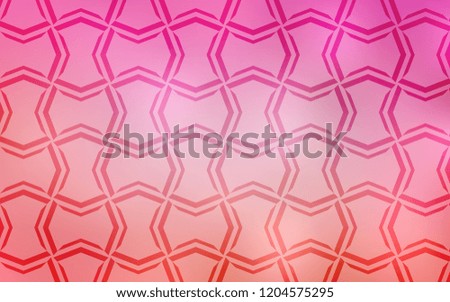 Light Pink vector template with repeated sticks. Modern geometrical abstract illustration with Lines. Pattern for your busines websites.