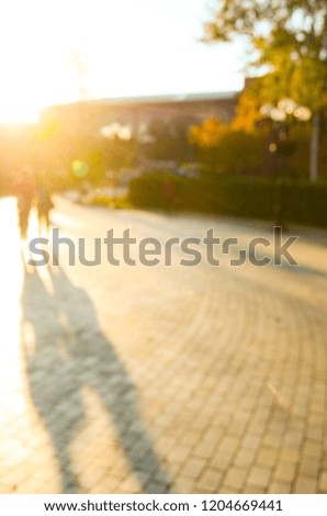 autumn blur background