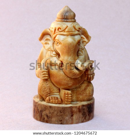 Carving Elephant Ivory